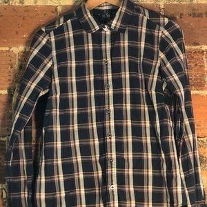 Náutica plaid button down